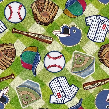 Sykel's Baseball Patch Design