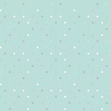 Boho Buddies by Henry Glass - Lt Teal Dot