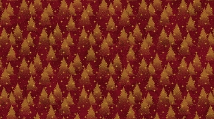 O'Christmas Tree Shimmer by Deborah Edwards for Northcott:   Trees Dk Red Multi