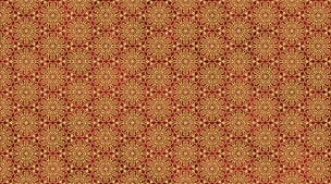 O'Christmas Tree Shimmer by Deborah Edwards for Northcott:   Medallions Red Multi