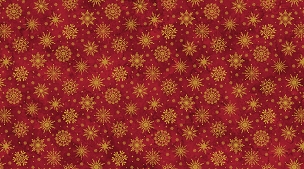 O'Christmas Tree Shimmer by Deborah Edwards for Northcott:   Snowflakes Red Multi