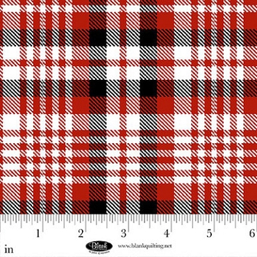 Plaid Essentials by Blank - Red Plaid