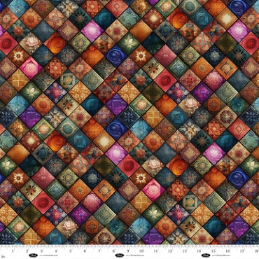 Forget Me Not by Blank Textiles - Sienna