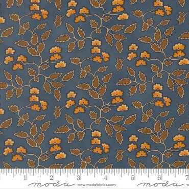 MODA Pamelias Path by Betsy Chutchian -  Prairie Floral Indigo