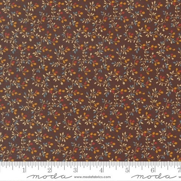 MODA Pamelias Path by Betsy Chutchian - Entwined Vine Dark Chocolate