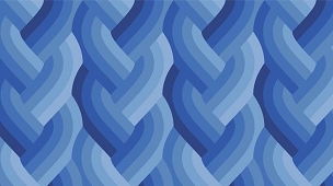 Echo Braid by Moda - Royal Blue 