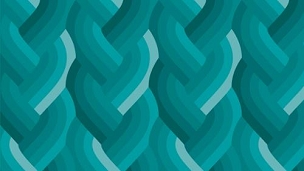 Echo Braid by Moda - Teal