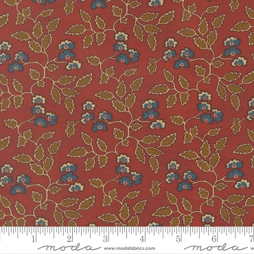 MODA Pamelias Path by Betsy Chutchian - Prairie Floral Madder Red