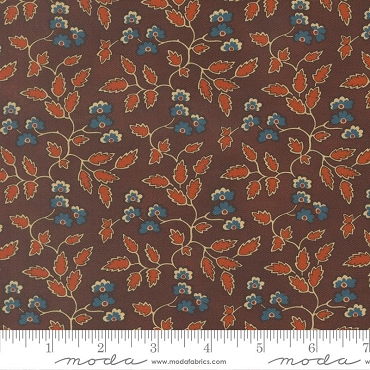 MODA Pamelias Path by Betsy Chutchian -  Prairie Floral Dark Chocolate
