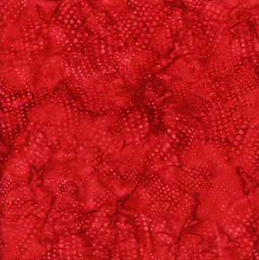 2026 AOSH Fabric - Blenders: Wavy Dots - Cherry 