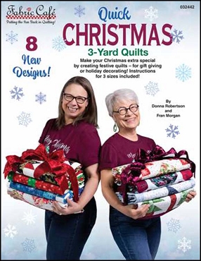 Quick Christmas 3-Yard Quilts from Fabric Cafe