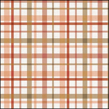 P & B Petal Bouquet by Katie Pertiet - Plaid Pink