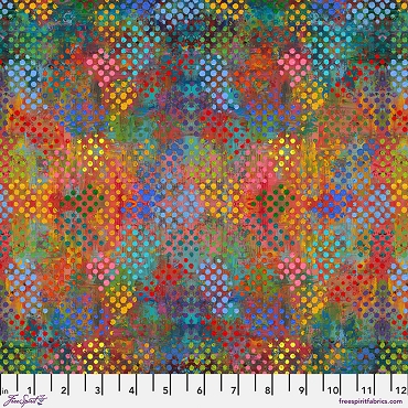 Sue Penn Wings of Wonder by Free Spirit -  Pebbles Multi