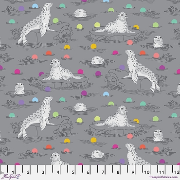 Free Spirit Graywork by Tula Pink - Seal the Deal - Shadow 