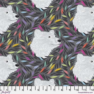 Free Spirit Tula Pink Graywork - Just Bearly