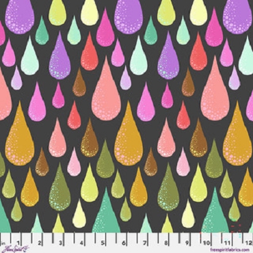 ON REORDER: Free Spirit Tula Pink Prince Charming - Deja Vu - Dew Drops