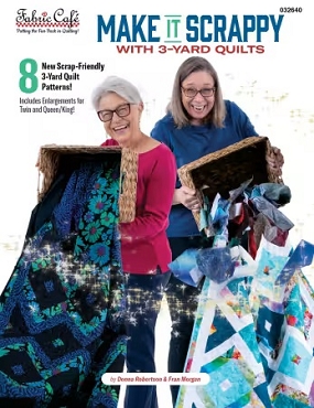 Make it Scrappy with 3-Yard Quilts from Fabric Cafe