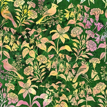 2026 AOSH Fabric - Ohio Nature - Multi Green 