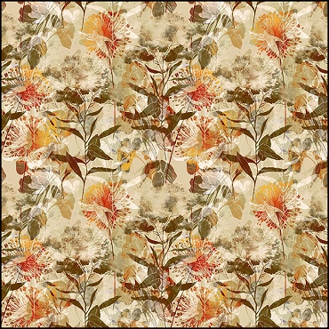 In The Beginning Reflections of Autumn - Dandies Multi