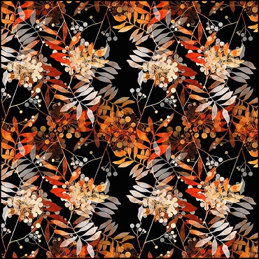 In The Beginning Reflections of Autumn - Night Garden Multi