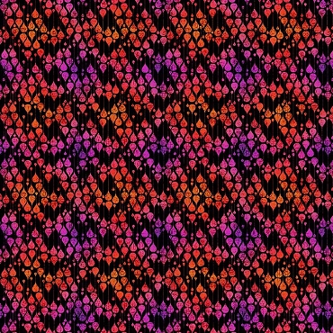 Vivid by Jason Yenter of In The Beginning Fabrics  - Droplets Multi