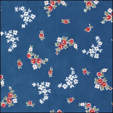 MODA Grand Haven - Blooming Garlands - Nautical Blue