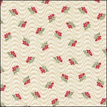MODA Grand Haven - Floral Moire - Cream