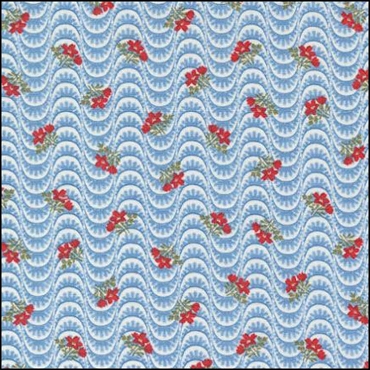 MODA Grand Haven - Floral Moire - Cream Sky