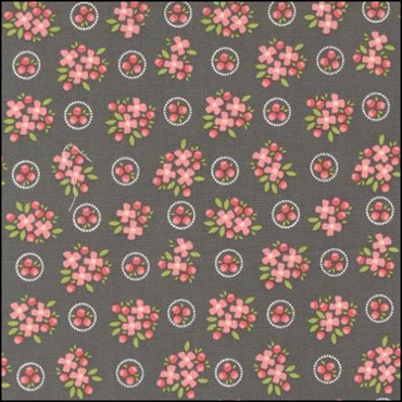 MODA - Cali Co by Corey Yoder - Ring Around the Posie - Slate