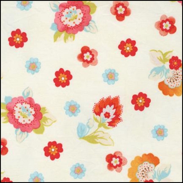 Jolie by Chez Moi by MODA - Flower Child - Cloud