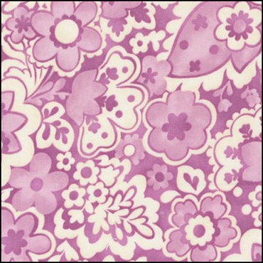 Jolie by Chez Moi by MODA - Mod Flower - Lavender