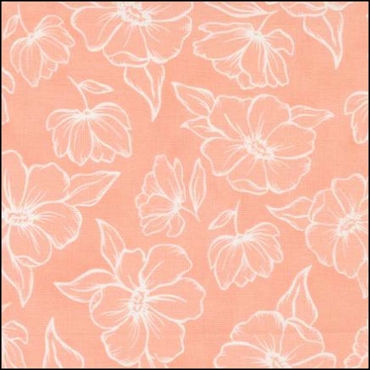 MODA Kindred - Golden Poppy Florals - Blush