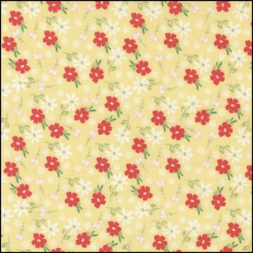 Emma by MODA - Blossom Sunny Yellow (Small Floral)
