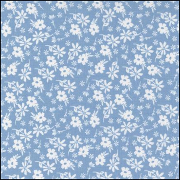 Emma by MODA - Blossom Bluebell (Small Floral) 