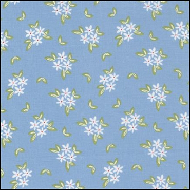 Emma by MODA - Daisies Bluebell