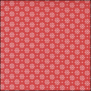Emma by MODA - Floret Geranium Red