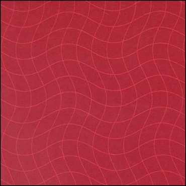 MODA Rainbow Spice - Wavy Checkerboard - Cranberry