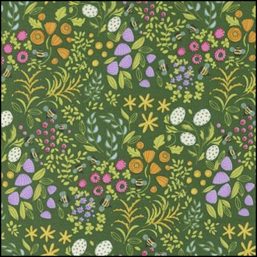 MODA Wild Blossom - Little Wild Things - Basil
