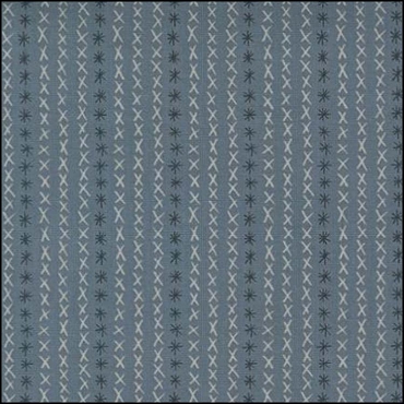 MODA Dandi Duo - Cross Stitch Stripes Graphite