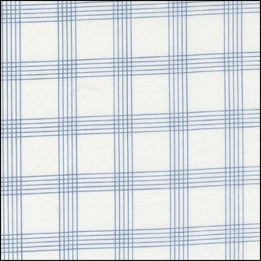 MODA Nantucket Summer - Plaid - Cream Blue