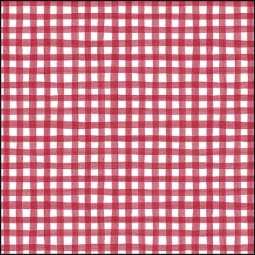 P & B Homemade Happiness - Checks Red