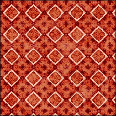 Quilting Treasures Animal Alphabet - Diamond Geo Red