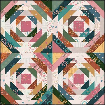 Riley Blake Designs - Feels Like Home - Cheater Print