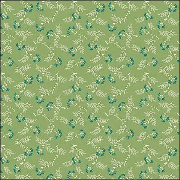 Riley Blake Designs - Piece & Plenty by Lori Holt - Vine - Basil