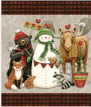Northern Christmas by Teresa Kogut for Riley Blake Designs - Panel