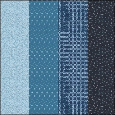 MODA - 50 Years of Moda - Four In One Blender Print Blender Indigo