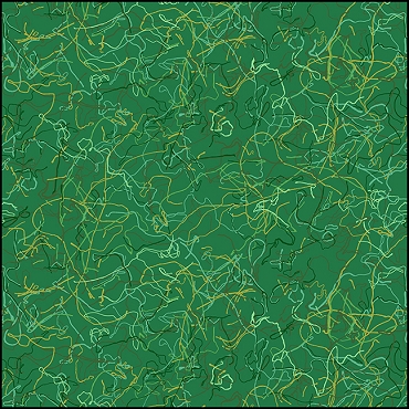 Loose Threads by Whistler Studios for Windham - Green